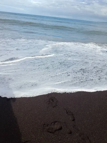 Black sand