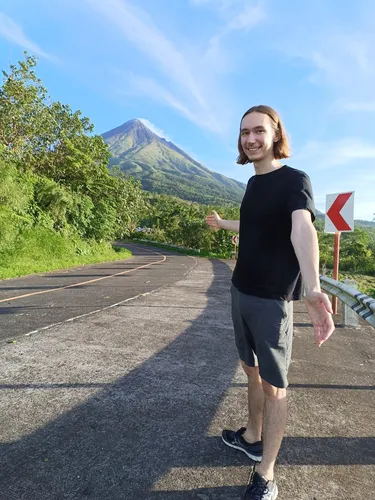 Me and Mayon Volcano